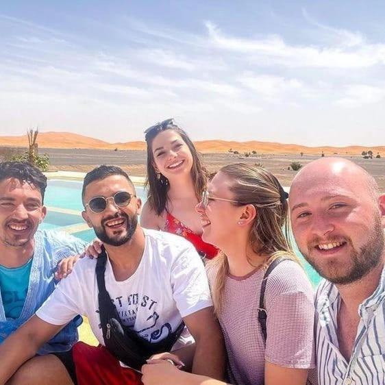 Riad Caravasar Merzouga Exteriör bild